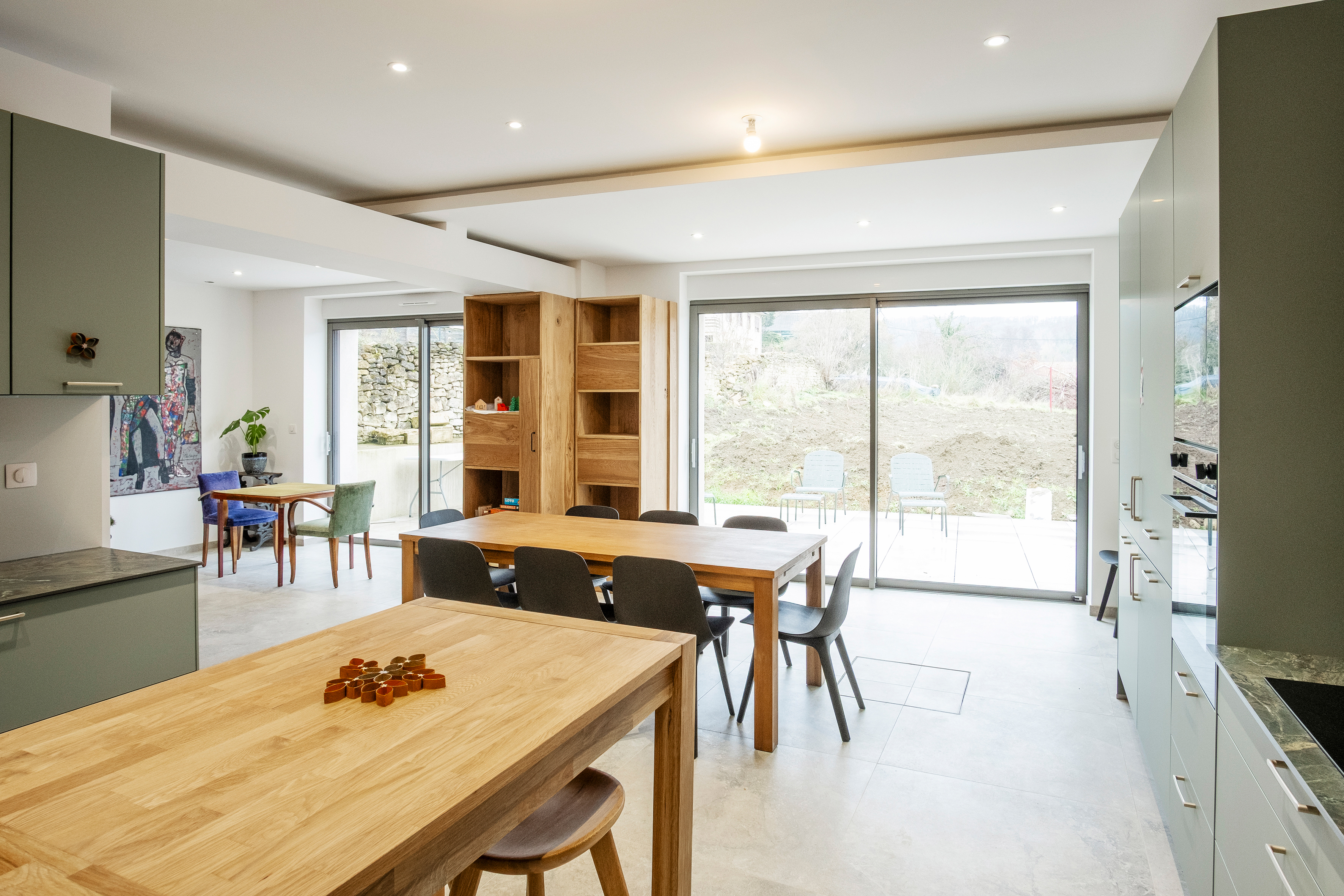 architecture colocation senior, photos interieur exterieur