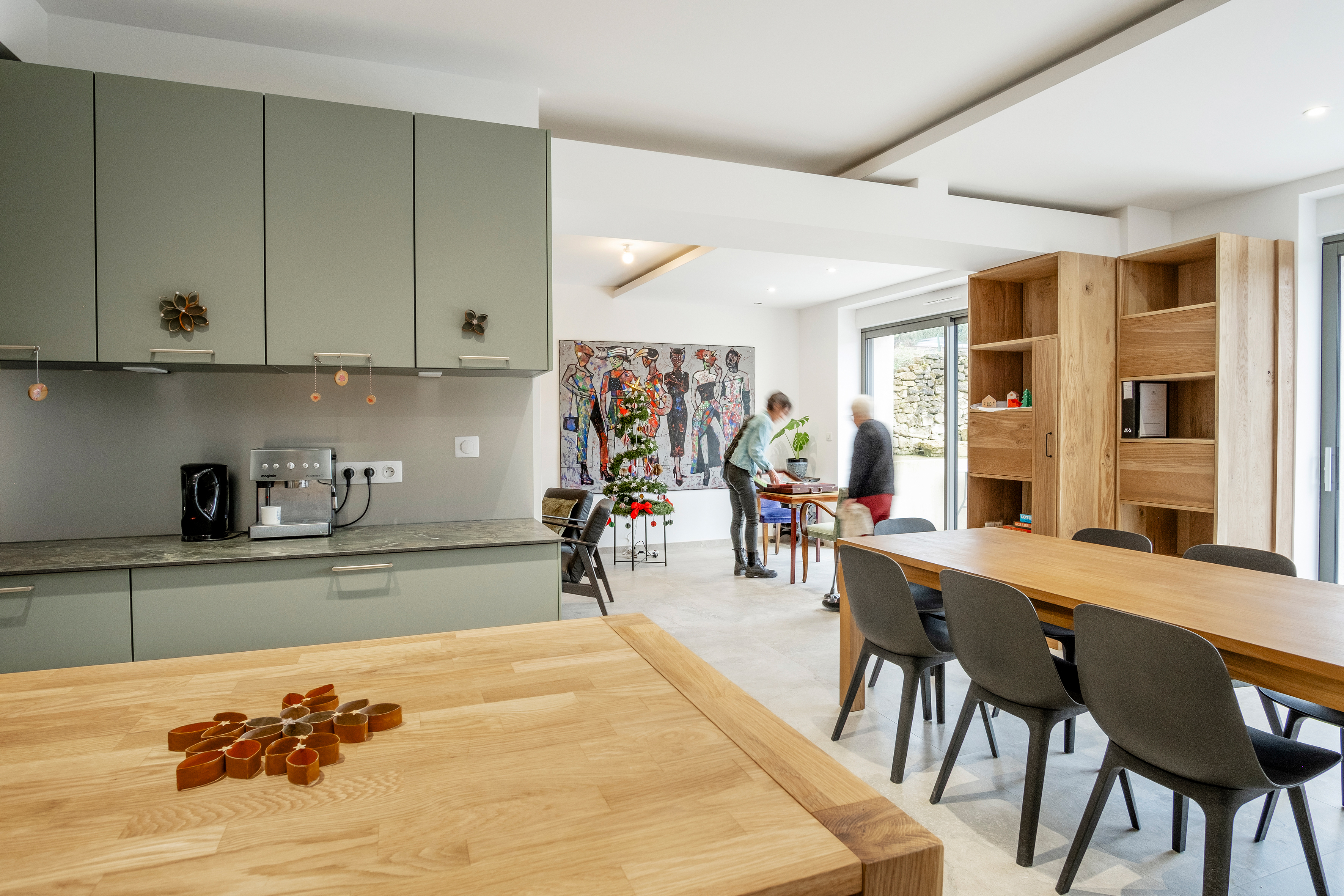 architecture colocation senior, photos interieur exterieur