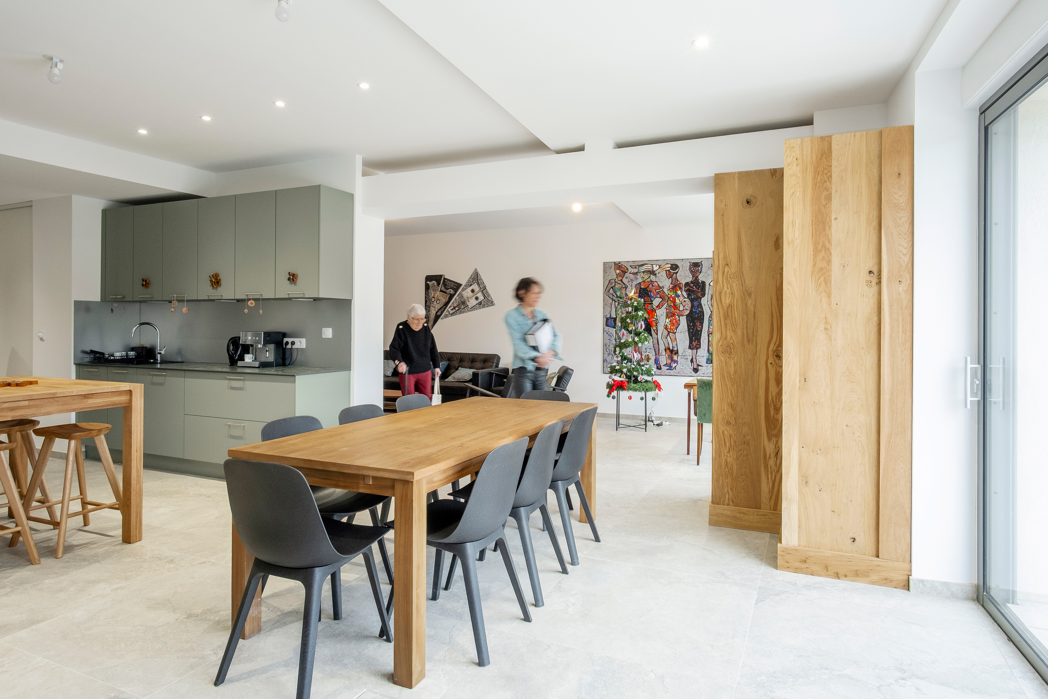 architecture colocation senior, photos interieur exterieur