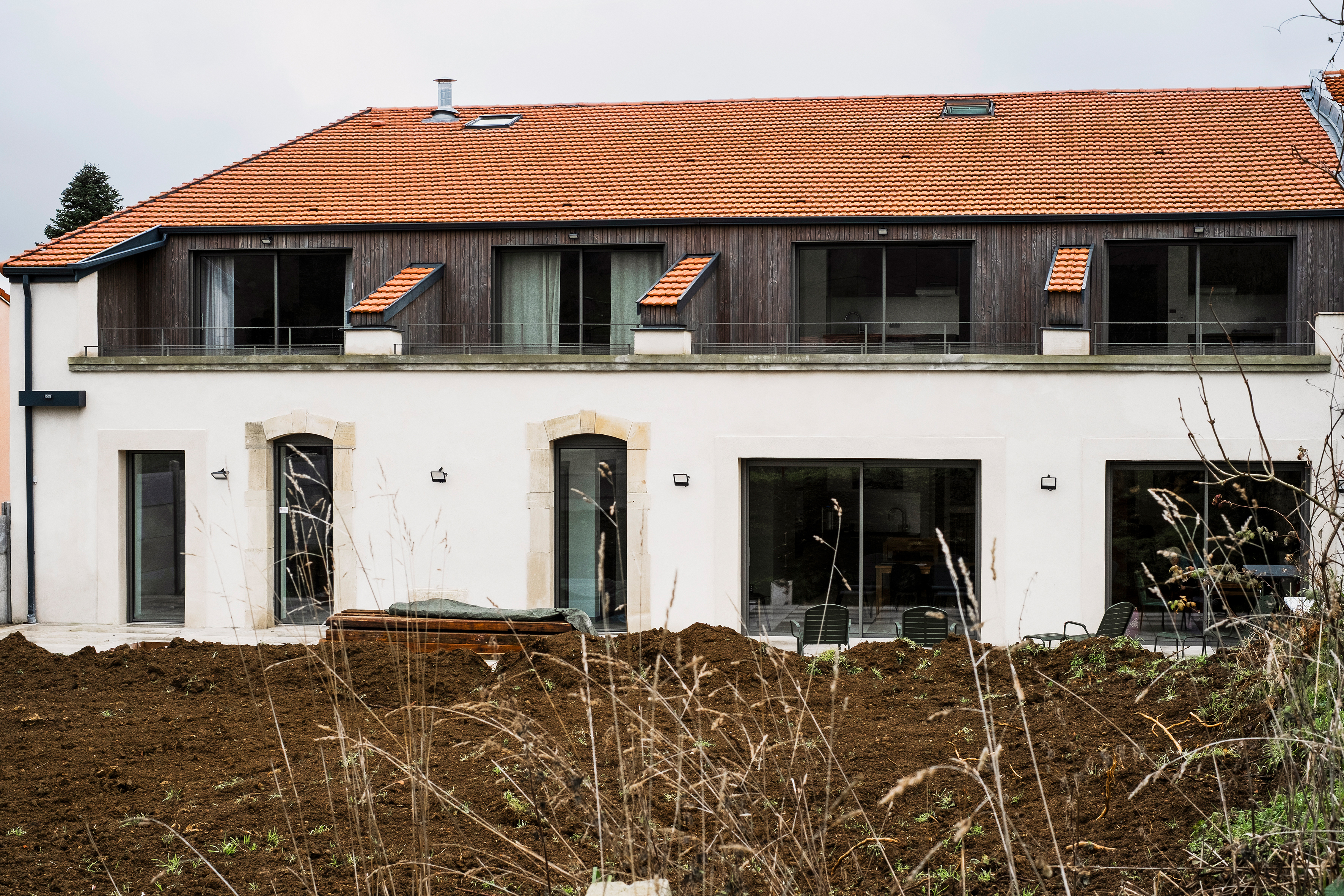 architecture colocation senior, photos interieur exterieur