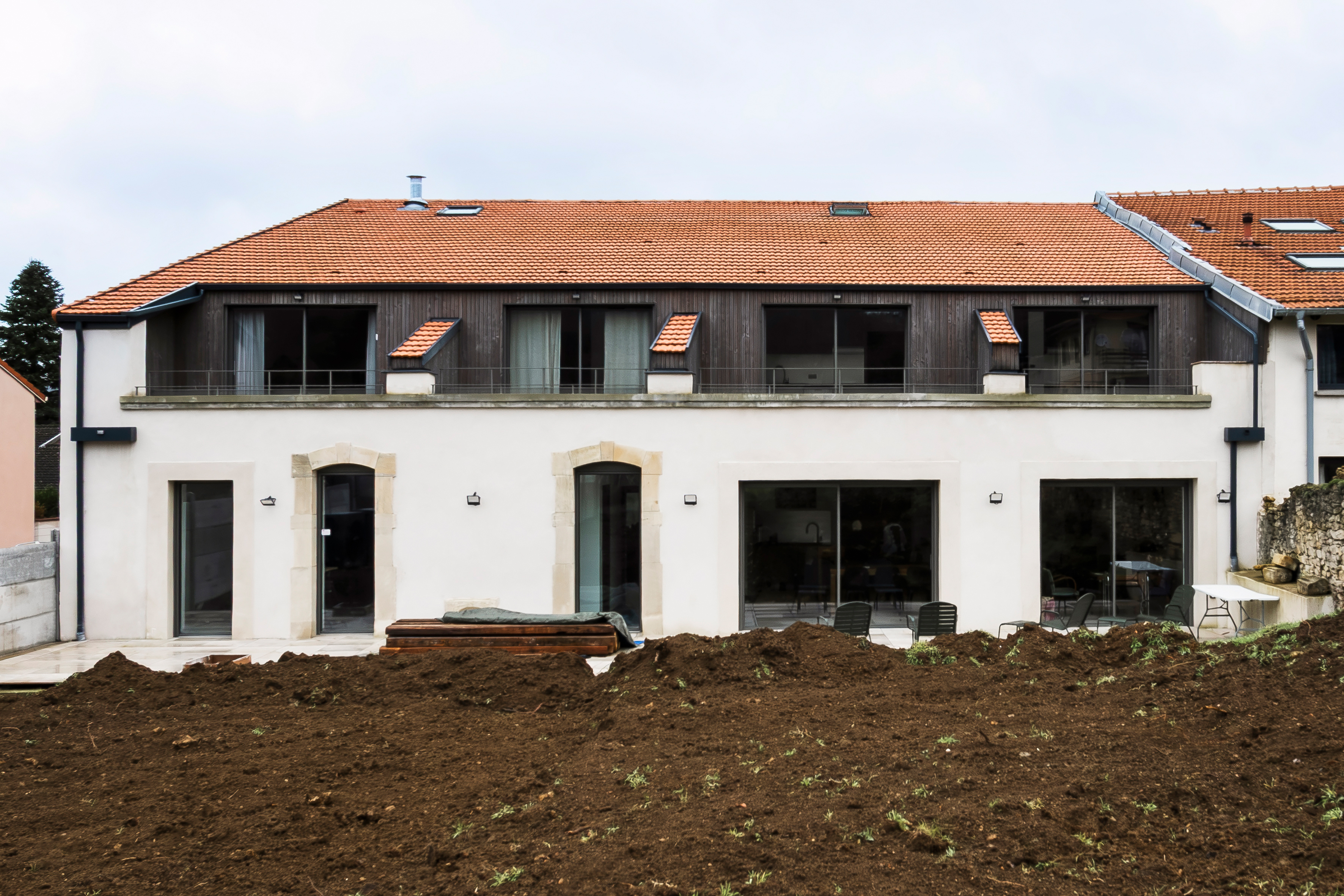 architecture colocation senior, photos interieur exterieur