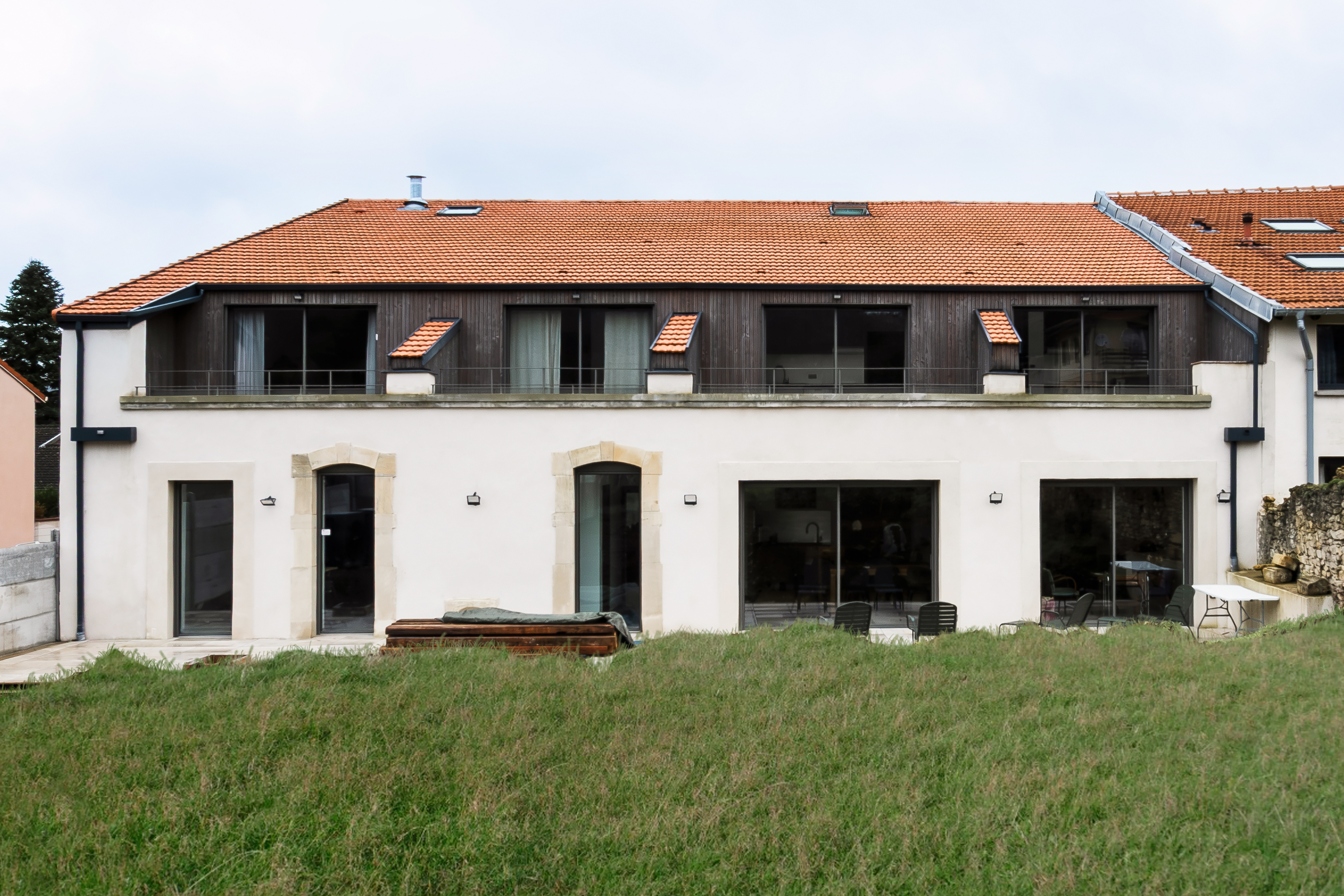 architecture colocation senior, photos interieur exterieur